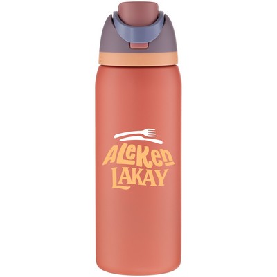 32 oz Owala Freesip Water Bottle (Terracotta Sunset)